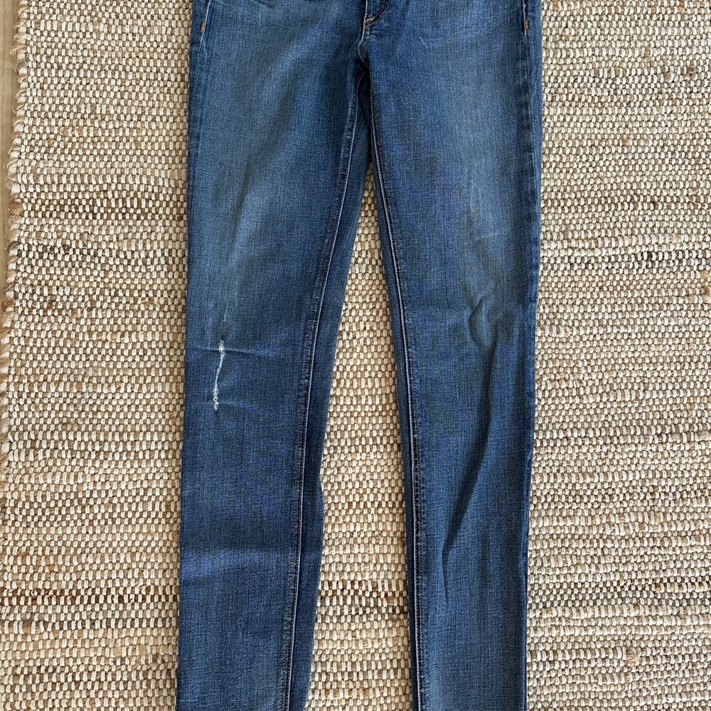 Rag & Bone Dark Blue Skinny Jeans
